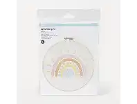Kmart Embroidery Kit - Rainbow offer