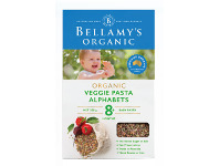 Bellamy’s Organic Veggie Pasta Alphabets 200g