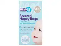 ePharmacy Baby U Scented Nappy Bags 200 Pack offer