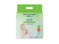 Gaia Natural Baby Bamboo Wipes 240 Pack