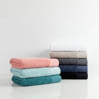 Pillow Talk Lotus towel range by habitat offer