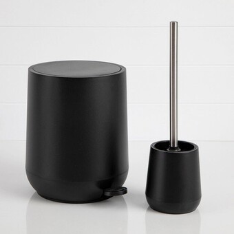 Pillow Talk Denver black bathroom accessories by habitat offer