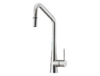 The Good Guys Oliveri Pullout Square Gooseneck Mixer - Stainless offer