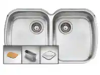The Good Guys Oliveri Monet Double Bowl Undermount Sink offer