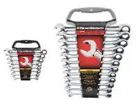 Total Tools Gearwrench 12 Piece Metric Double Ratcheting Spanner Set offer