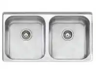 The Good Guys Oliveri Nu-Petite Double Undermount Sink offer