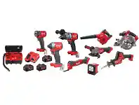 Total Tools Milwaukee 18V Fuel 10 Piece 3x6.0Ah High Output Combo Kit offer