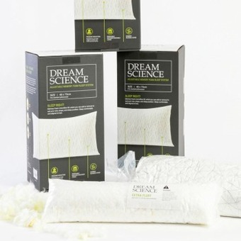 Pillow Talk Adjustable memory foam pillow by dream science offer