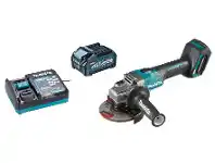Total Tools Makita 40V XGT Max 125mm 1x4.0Ah Grinder Kit offer