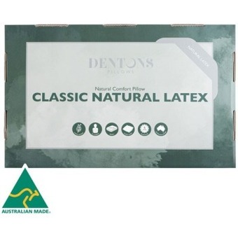 Pillow Talk Classic natural latex pillow by dentons offer