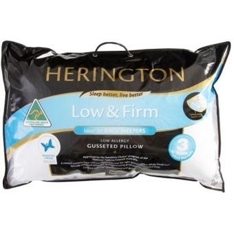 Pillow Talk Gusseted low soft/firm pillow by herington offer
