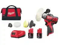 Total Tools Milwaukee 12V Sander/ Polisher 2x2.0Ah Kit offer