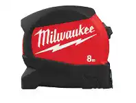 Total Tools Milwaukee 8m Compact Wide Blade Tape Measure offer