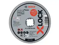 Bosch 10 Piece 125mm X-Lock Steel & Stainless Cut Off Discs