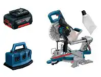 Total Tools Bosch 18V Biturbo Brushless 216mm Sliding Compound Mitre Saw Skin offer
