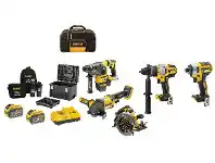 Total Tools DeWalt 18V/54V 5 Piece Flexvolt Advantage 2x9.0Ah Combo Kit offer