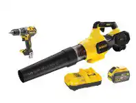 Total Tools DeWalt 54V XR Flexvolt Axial Blower 1x9.0Ah Kit offer