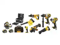 Total Tools DeWalt 18V/54V 8 Piece Flexvolt Advantage 2x6.0Ah Combo Kit offer
