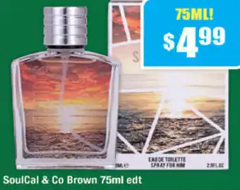 Chemist Warehouse SoulCal & Co Brown 75ml offer