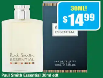 Chemist Warehouse Paul Smith Essential 30 ml offer