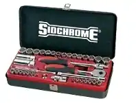 Total Tools Sidchrome 38 Piece 1/4" & 3/8" Drive Socket Set offer