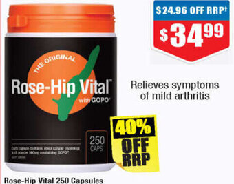 Chemist Warehouse Rose-Hip Vital 250 Capsules offer