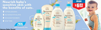 Chemist Warehouse Aveeno Baby Range offer