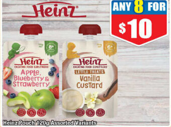 Chemist Warehouse Heinz Pouch 120g offer