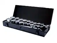 Toolmart Tyhoon Tools 27 Pce 3/4in Dr Socket Set Met/AF offer