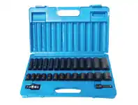 Toolmart Action 28 Pce 1/2in DR Impact Socket Set AF offer
