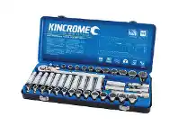 Toolmart Kincrome 45 Pce 1/2in Dr Socket Set Met/ AF offer