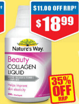 Chemist Warehouse Nature's Way Beauty Collagen Liquid 500ml offer