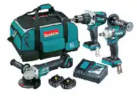 Toolmart Makita 18V 3 Pce Combo Tool Kit offer