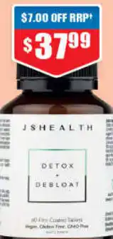 JS Health Detox + Debloat 60 Tab