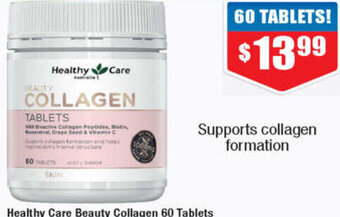 Chemist Warehouse Healthy Care Beauty Collagen Tablets offer