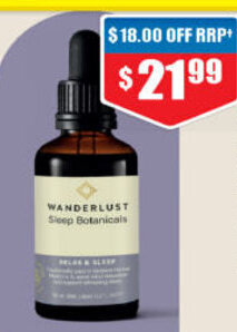 Chemist Warehouse Wanderlust Sleep Botanicals 50ml offer