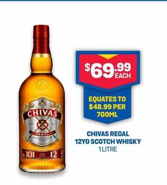 Bottlemart Chivas regal 12yo scotch whisky offer