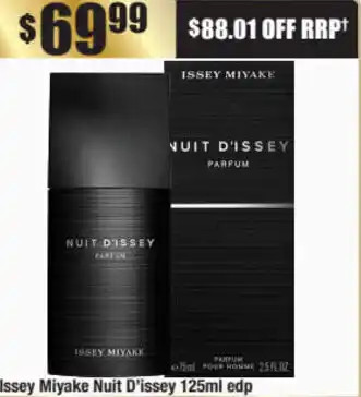 Chemist Warehouse Issey Miyake Nuit D'issey 125ml offer