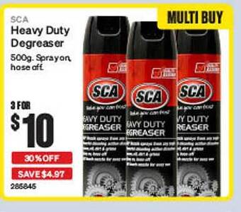 SuperCheap Auto Sca heavy duty degreaser offer