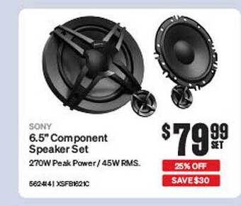 SuperCheap Auto Sony 6.5 offer