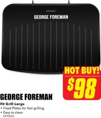 The Good Guys Fit Grill Large offer