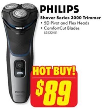 Shaver Series 3000 Trimmer