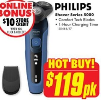 The Good Guys Shaver Series 5000 offer