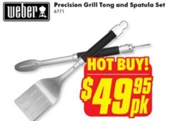 The Good Guys Precision Grill Tong And Spatula Set offer