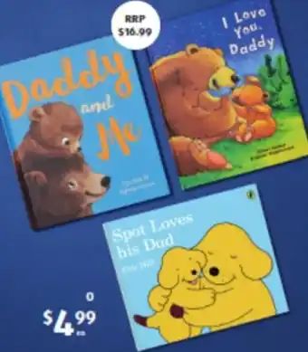 ALDI Father's Day Picture Books offer