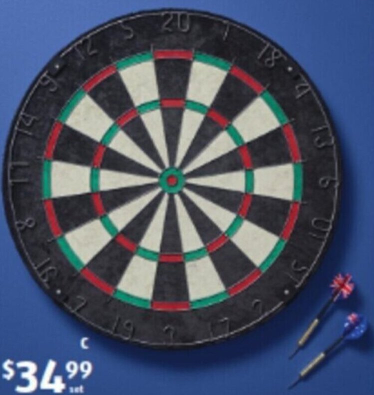Deluxe Dartboard Set offer at ALDI