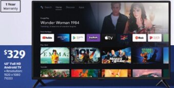 ALDI 40" Full HD Android TV offer