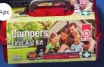 ALDI Camping First Aid Kit 64pc offer