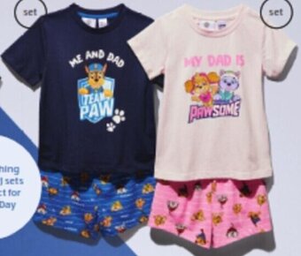 ALDI Children's Licensed PJ Set offer
