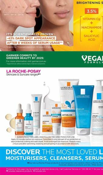 Priceline La roche-posay skincare & suncare ranges offer